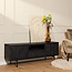 Starfurn Tv meubel Brandy Black | 180 cm