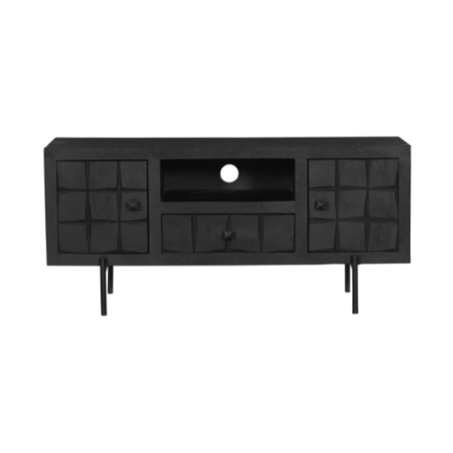 Starfurn Tv meubel Brandy Black | 120 cm