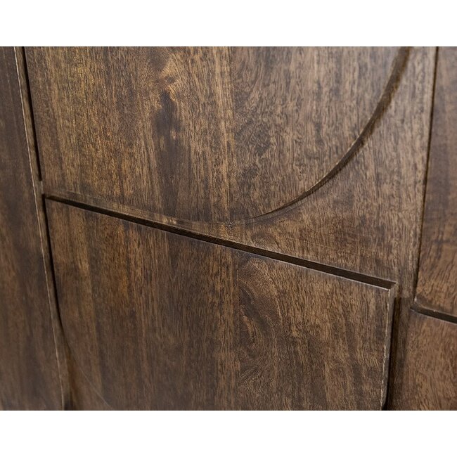 Nijwie TV meubel Kaapstad 190 cm walnootkleur