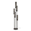 WoonStijl Vloerlamp 5L getrapt tube mesh