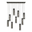 WoonStijl Hanglamp 5+4 tube mesh