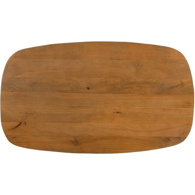 MySons Salontafel Akagi Mango Deens ovaal naturel 120 cm