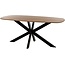 MySons Eettafel Akagi Mango Deens ovaal naturel 180 cm