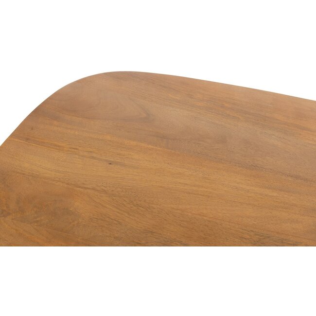 MySons Eettafel Akagi Mango Deens ovaal naturel 210 cm