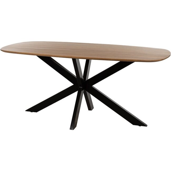 MySons Eettafel Akagi Mango deens ovaal naturel 230 cm