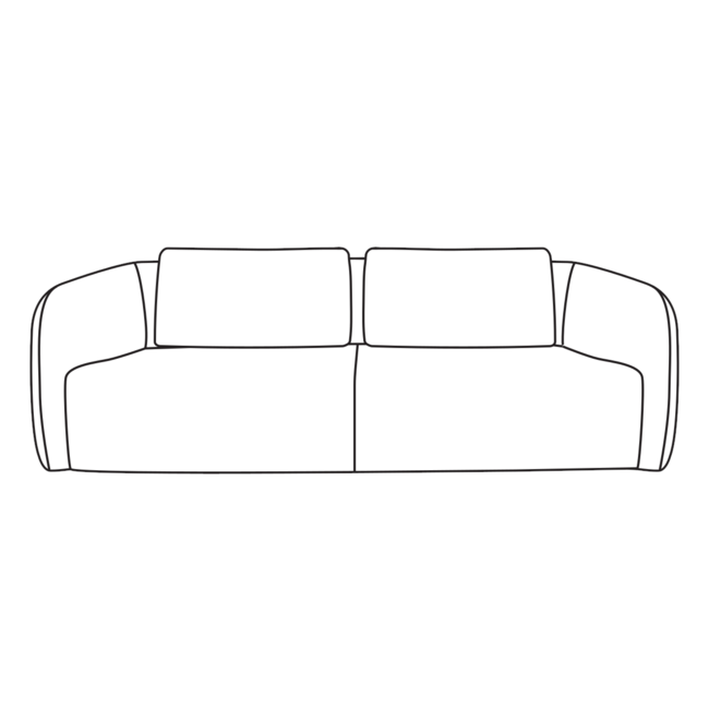 Pepp Bank CLOUD 3 zits in Raven 22