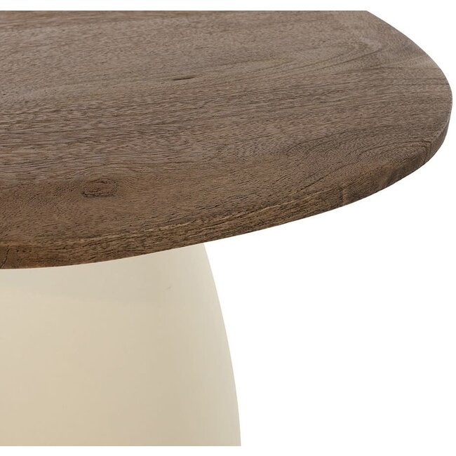 MySons Salontafel Cornetto organisch 65 bruin