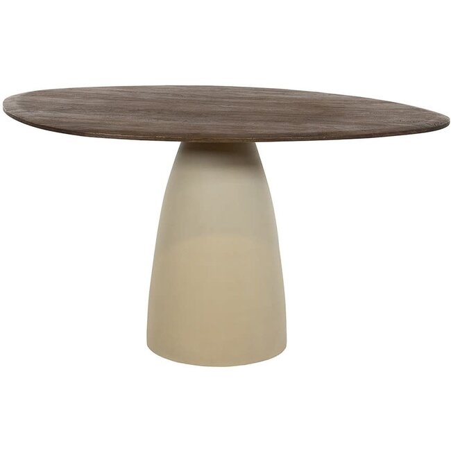 MySons Eettafel Cornetto organisch 140 bruin