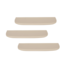 Starfurn Wandplank Gusta Sand | 60 cm | Set van 3