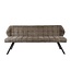 WoonStijl Eetkamerbank Raster 180 cm boucle Taupe