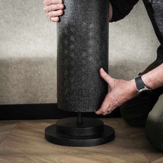 WoonStijl Vloerlamp 5L koker mesh