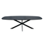 Starfurn Eiken eettafel Ferris | Deens Ovaal 200 cm | Zwart