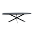 Starfurn Eiken eettafel Ferris | Deens Ovaal 200 cm | Zwart