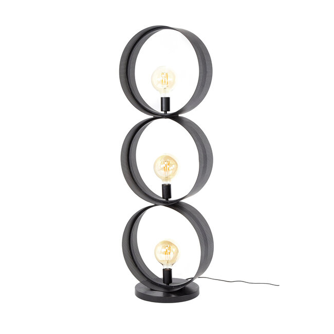 WoonStijl Vloerlamp 3L ring geperforeerd