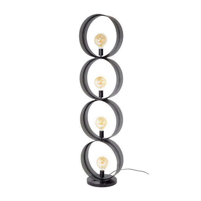 WoonStijl Vloerlamp 4L ring geperforeerd