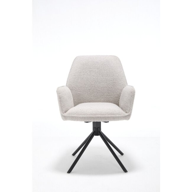 Benoa Eettafelstoel Noah Boucle Beige