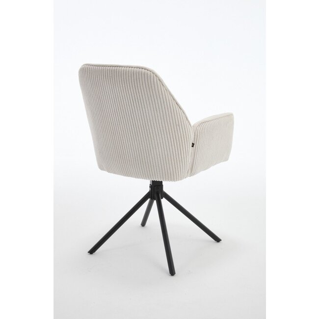 Benoa Eettafelstoel Noah Hyper Taupe