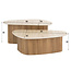 WoonStijl Salontafel set van 2 Romano driehoekig