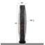 WoonStijl Vloerlamp 120 3L cylinder mesh / Charcoal