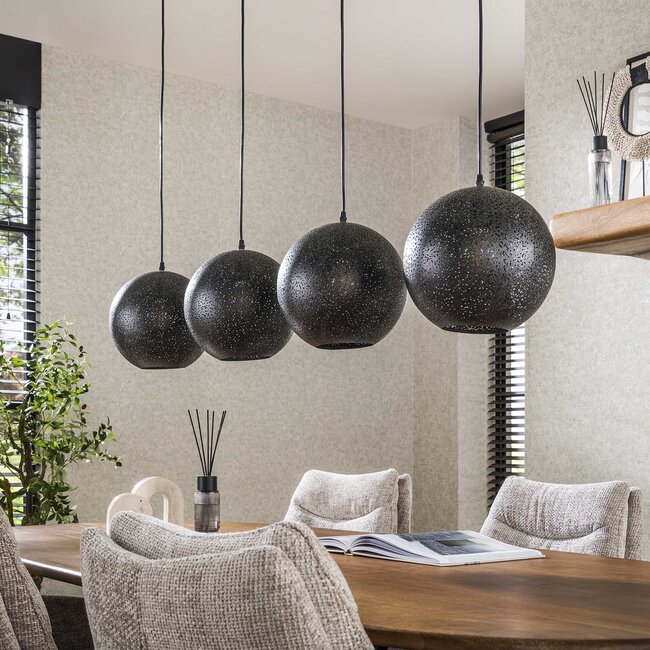 WoonStijl Hanglamp 4x Ø25 zip