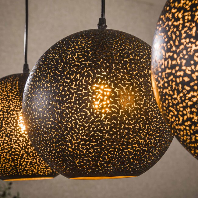 WoonStijl Hanglamp 4x Ø25 zip