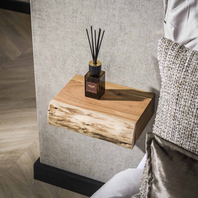 WoonStijl Nachtkastje 1 lade set van 2 tree XS acacia