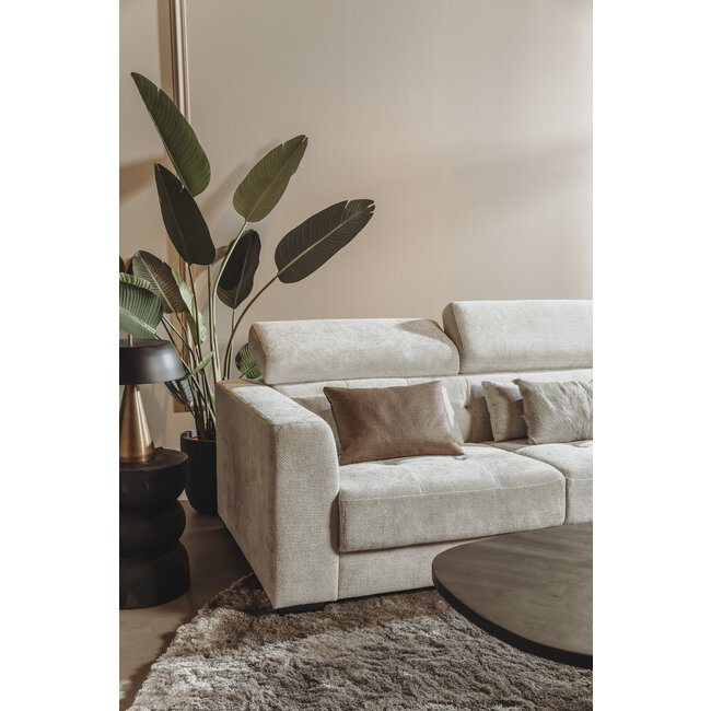 Tower Living Bank Brighton - 3 zits + Chaise Longue Rechts - Ivory 15