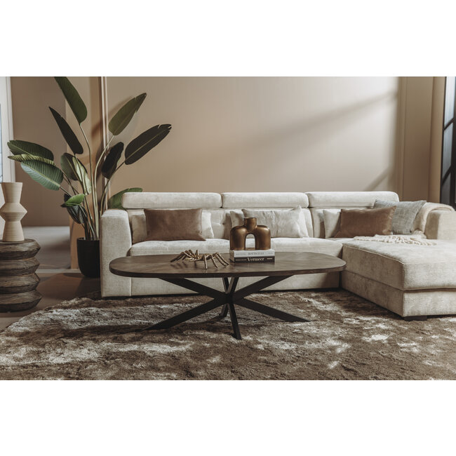 Tower Living Bank Brighton - 3 zits + Chaise Longue Rechts - Ivory 15