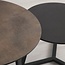 Nijwie Salontafel Cassio set van 2 rond - Diverse kleuren