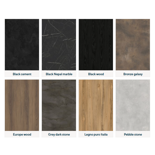 Nijwie Eettafel Desdemona Deens Ovaal  160x95 cm - Diverse kleuren