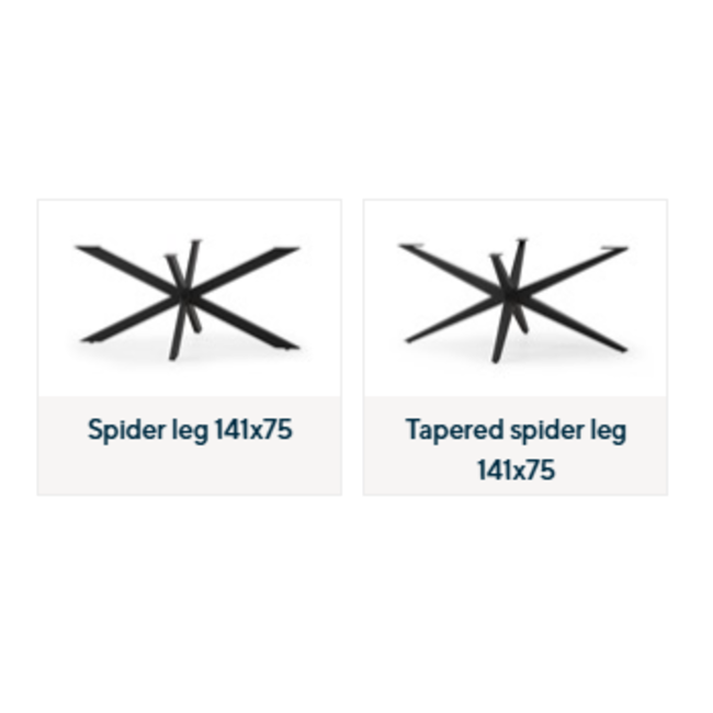 Nijwie Eettafel Desdemona Deens Ovaal 180 x 103 cm - Diverse kleuren