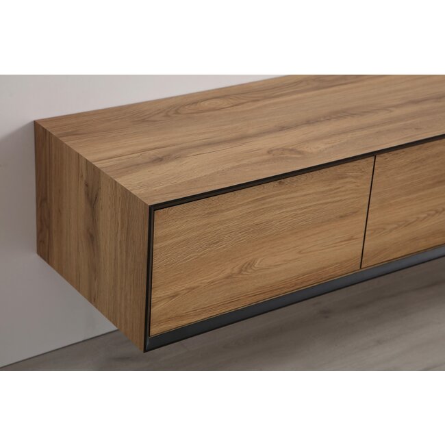 Nijwie Zwevend tv meubel Montano 160 cm - 10 kleuren