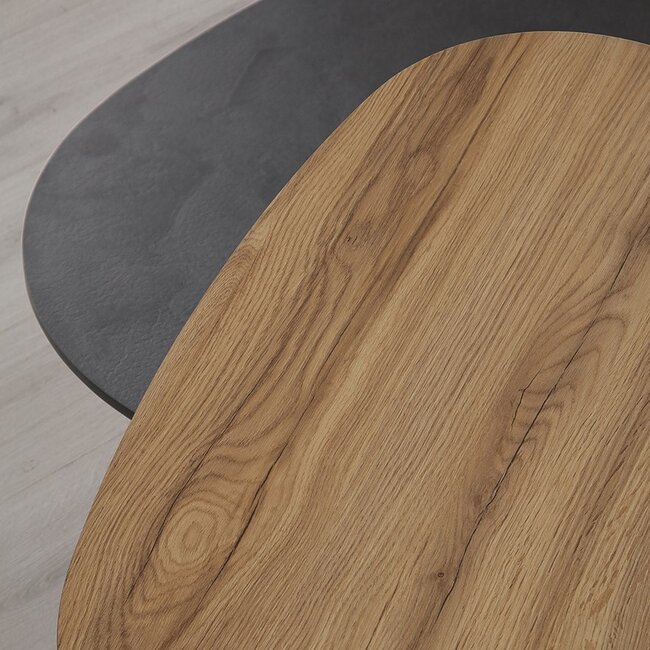Nijwie Salontafel Ziggy set van 2 organisch - diverse kleuren