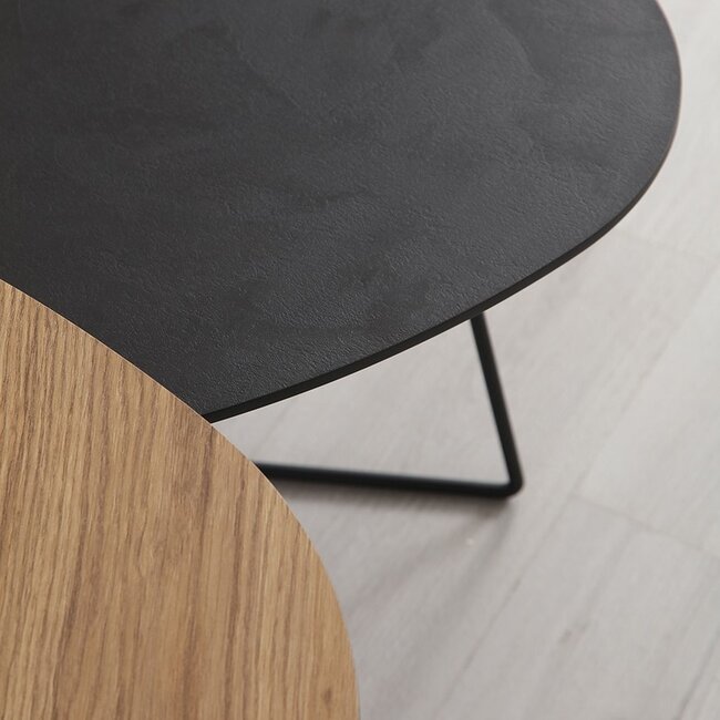 Nijwie Salontafel Jago set van 2 organisch - diverse kleuren