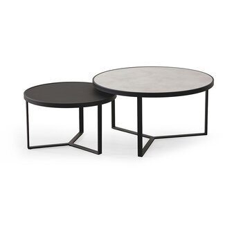 Nijwie Salontafel Emilia set van 2 rond - 10 kleuren