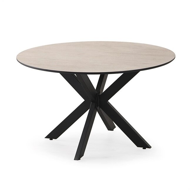 Nijwie Eettafel Lodovico rond 150 cm l 10 kleuren