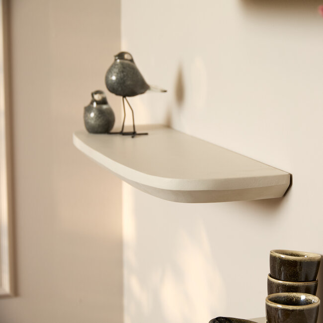 Starfurn Wandplank Gusta Sand | 60 cm | Set van 3