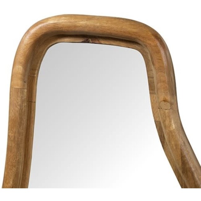 Nijwie Spiegel Woody Wavy Smooth naturel 121 cm