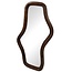 Nijwie Spiegel Woody Wavy Smooth walnoot 80 cm