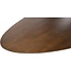 Nijwie Eetkamertafel Scorpio Mango bruin ovaal 240 cm met beige poot