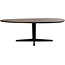 Nijwie Eettafel Taurus Mango bruin organisch 190 cm zwarte poot
