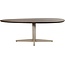 Nijwie Eettafel Taurus Mango bruin organisch 220 cm beige poot