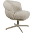 Nijwie Eetkamerstoel JLo - beige draaipoot 360 graden