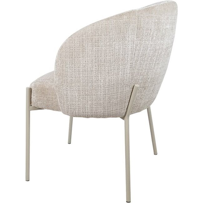 Nijwie Eetkamerstoel Adele - beige poten - 2 kleuren