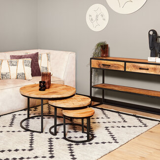 Starfurn Salontafel Denver | Set van 3 | Rond