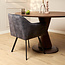 Starfurn Stoel Emma - Velvet grijs