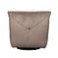 Label51 Relaxfauteuil Take It Easy | Taupe Cosmo | Zwart Metaal