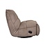 Label51 Relaxfauteuil Take It Easy | Taupe Cosmo | Zwart Metaal