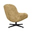 Label51 Draaifauteuil Huxley | Brass Elite | Zwart Metaal