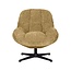 Label51 Draaifauteuil Huxley | Brass Elite | Zwart Metaal